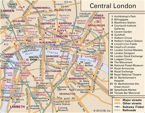 cities of london